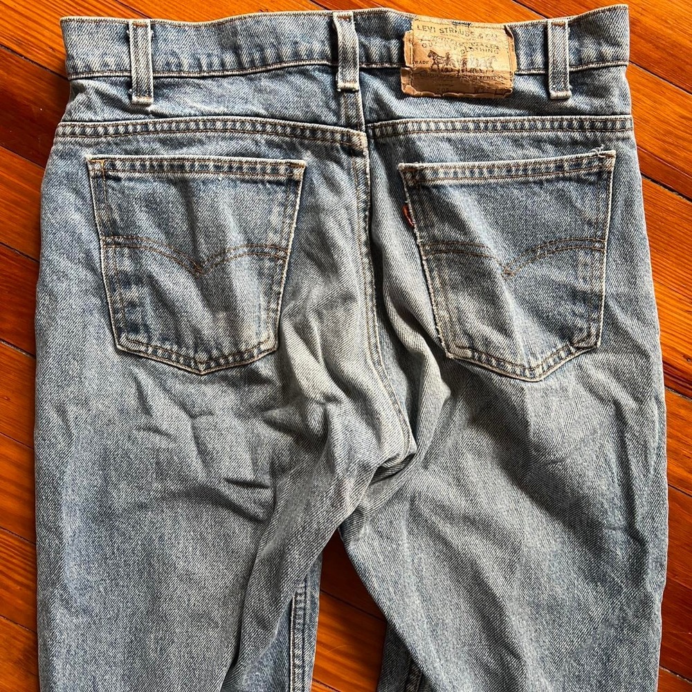 1990s Orange Tab Levi's 505 Jeans size 35" x 32"